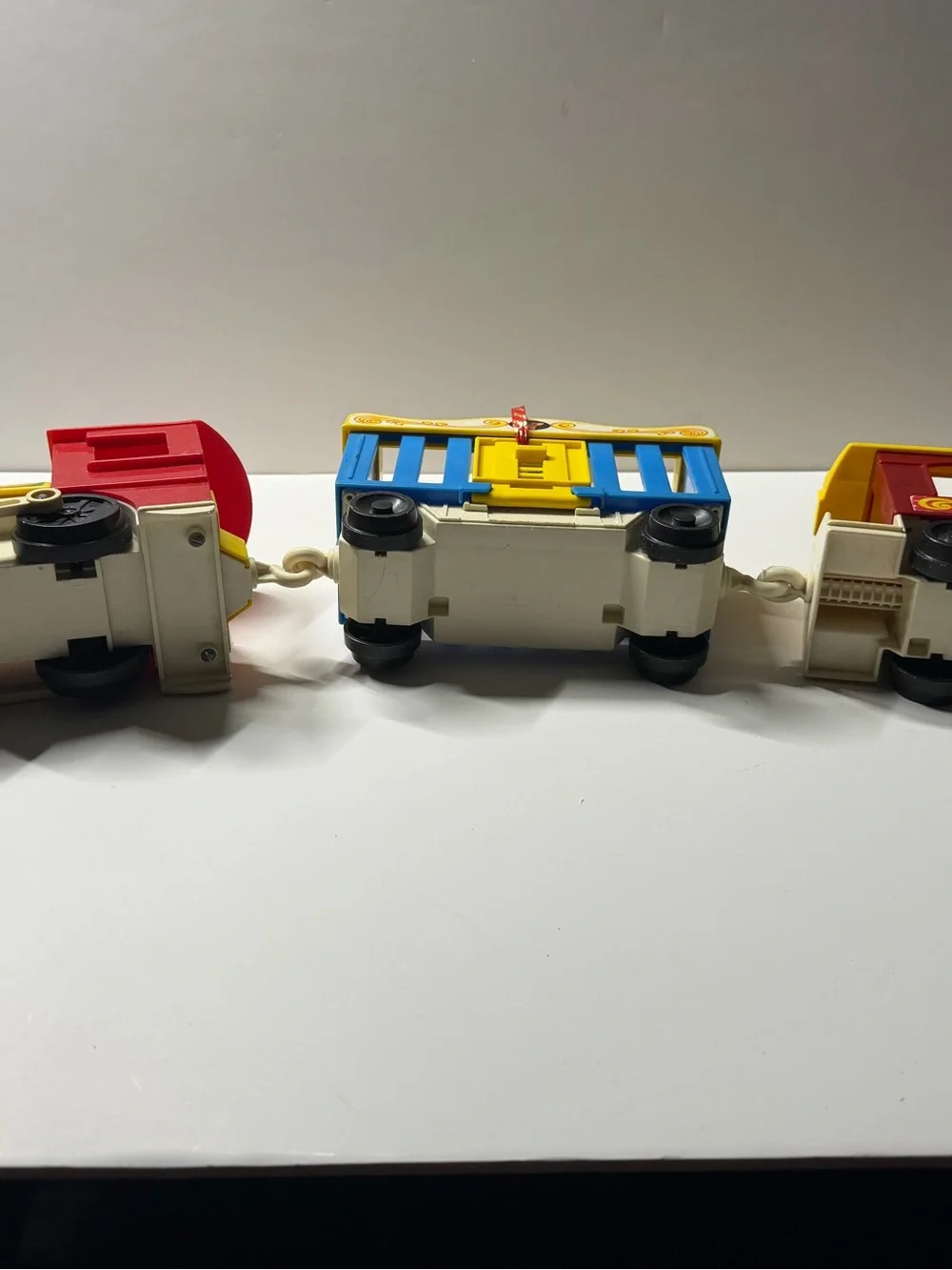 Fisher Price Little People Circus Train # 991 vintage 1973 Engine Whistle Works